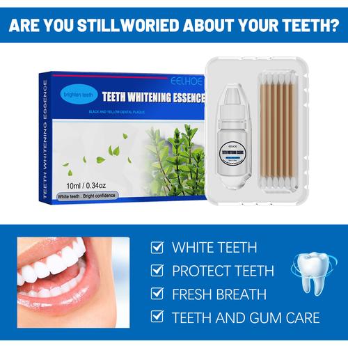 eelhoe牙齿护理液护理液去牙斑烟渍口腔清洁祛除口臭牙齿洁白提亮